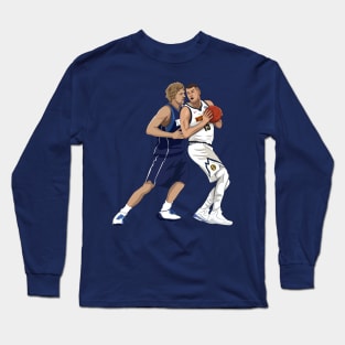 Dirk vs Jokic Long Sleeve T-Shirt